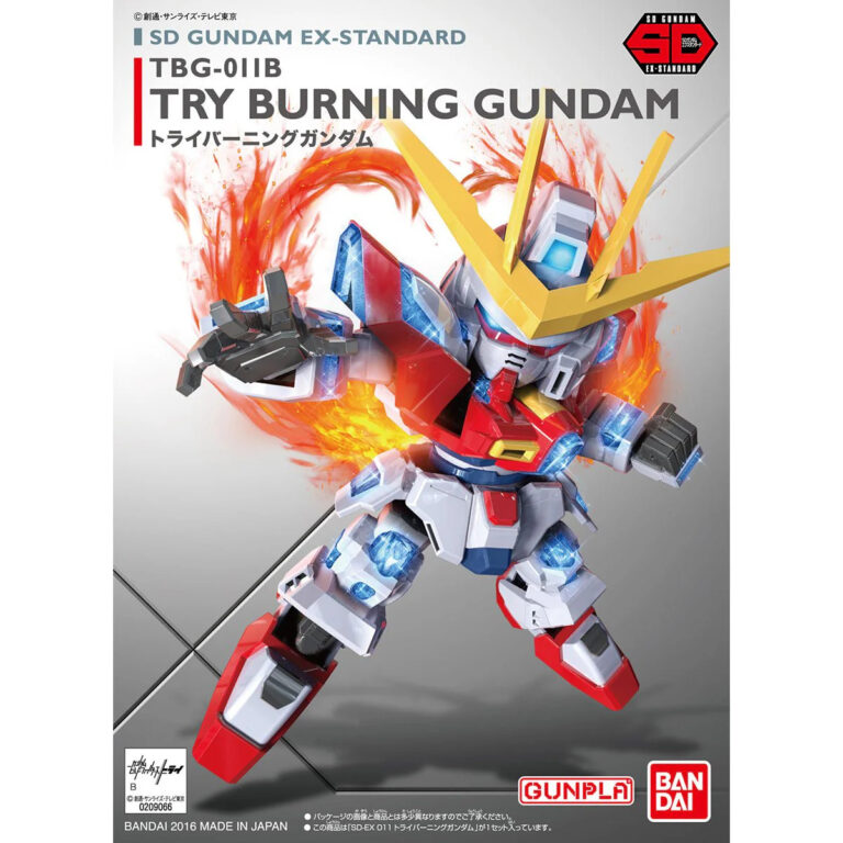 Gundam - SD Gunpla Model Kit Gundam Ex-Standard Try Burning