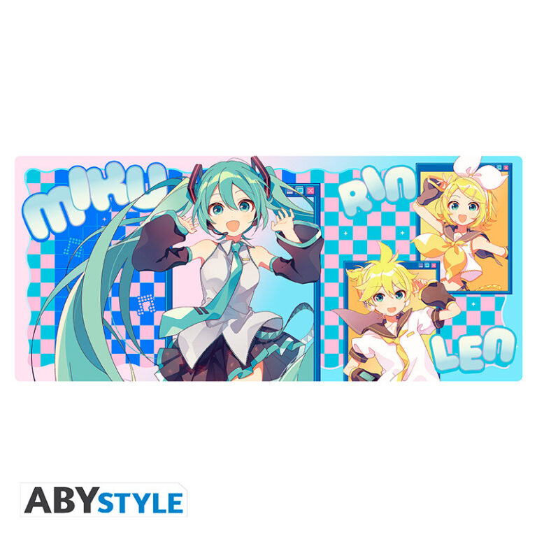 Hatsune Miku - Miku & Friends - XXL Desktop Mat (Mouse Pad-Playmat)