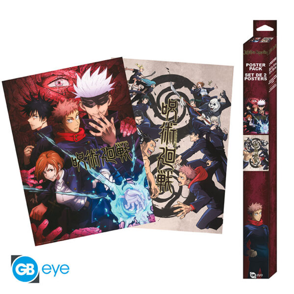 Jujutsu Kaisen Poster Set - Group and Schools - Αφίσα 38x52 (Σετ 2 Τεμαχίων)
