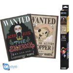 One Piece Poster Set - Chopper and Brook Wanted Posters - Αφίσα 38x52 (Σετ 2 Τεμαχίων)