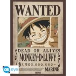 One Piece Poster Set - Luffy and Ace Wanted Posters - Αφίσα 38x52 (Σετ 2 Τεμαχίων) 1