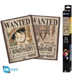 One Piece Poster Set - Luffy and Ace Wanted Posters - Αφίσα 38x52 (Σετ 2 Τεμαχίων)