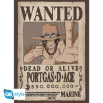 One Piece Poster Set - Luffy and Ace Wanted Posters - Αφίσα 38x52 (Σετ 2 Τεμαχίων) 2