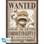 One Piece Poster Set - Luffy and Zoro Wanted Posters - Αφίσα 38x52 (Σετ 2 Τεμαχίων) 1
