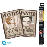 One Piece Poster Set - Nami and Robin Wanted Posters - Αφίσα 38x52 (Σετ 2 Τεμαχίων)