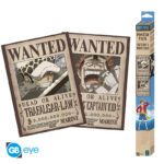 One Piece Poster Set - Trafalgar Law and Eustass Kid Wanted Posters - Αφίσα 38x52 (Σετ 2 Τεμαχίων)