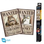 One Piece Poster Set - Usopp and Franky Wanted Posters - Αφίσα 38x52 (Σετ 2 Τεμαχίων)