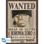 One Piece Poster Set - Zoro and Sanji Wanted Posters - Αφίσα 38x52 (Σετ 2 Τεμαχίων) 1