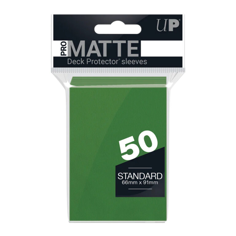 Standard Sleeves Matte Ultra PRO - Green (50ct)