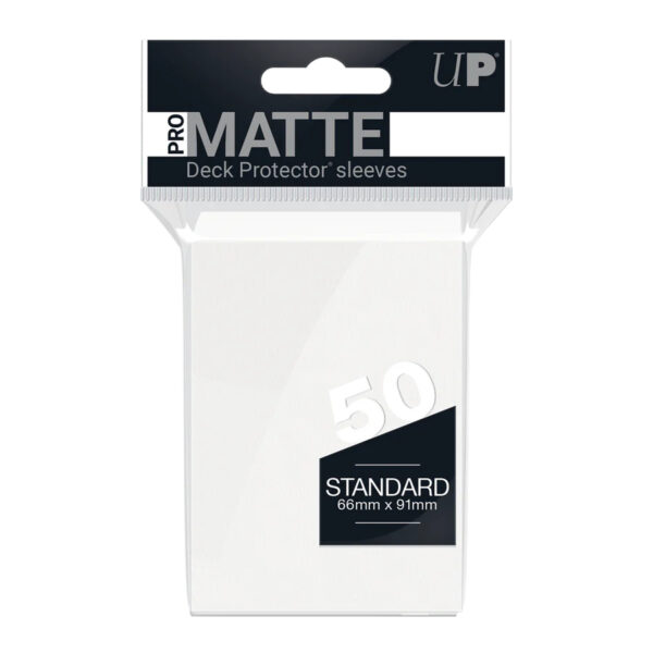 Standard Sleeves Matte Ultra PRO - White (50ct)
