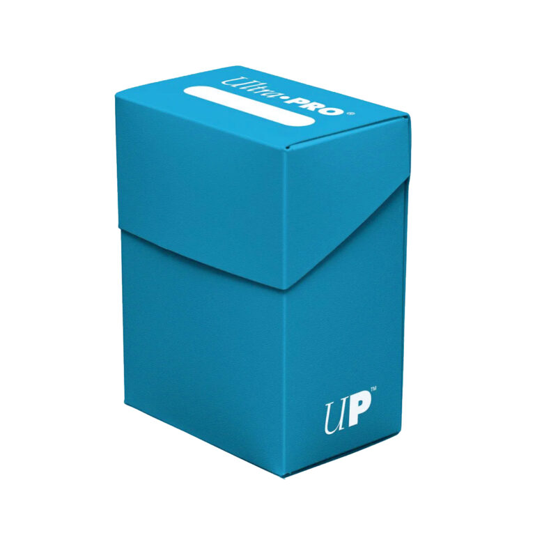 Ultra Pro Solid Color Deck Box - Light Blue (80+)
