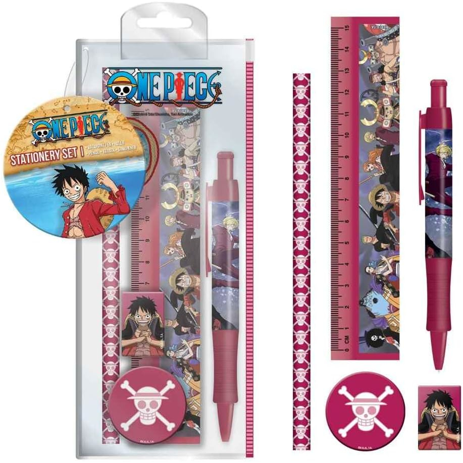 Σετ Γραφής One Piece - Strawhat Crew (5 Τεμάχια)