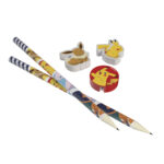 Σετ Γραφής Pokemon - Pikachu and Eevee School Set (5 Τεμάχια) 1