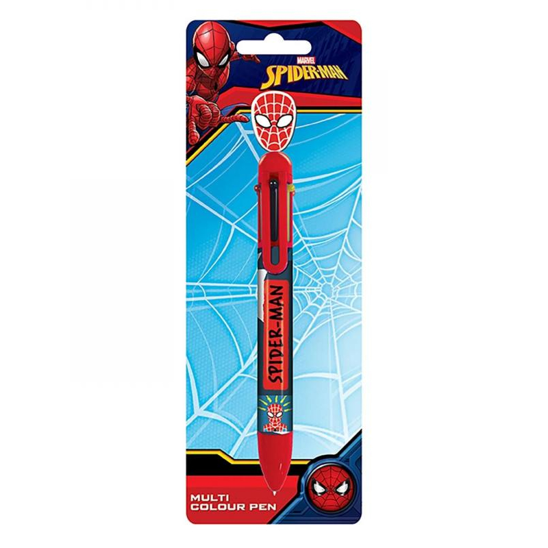 Στυλό Marvel Spiderman - Sketch Multi Colour Pen (6 Χρώματα)
