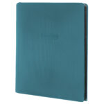 EVORETRO 9-Pocket Regular Zippered Binder (Petrol Blue)